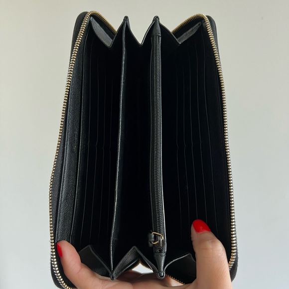 YSL Belle De Jour Wallet - Black - Picture 5 of 9